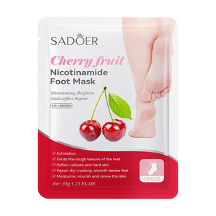 Full English fruit hand film foot film SADOER avocado strawberry moisturizing cross-border foreign trade live hand