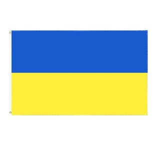 90*150 см Флаг Украины в наличии оптом 3*5 футов полиэстер флаг завод флаг Украины оптом