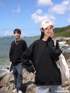 Pure Cotton Sweater Logo Crewneck fleece-lined Work Clothes Pullover Class Clothes terry Hooded Advertising Shirt Embroidered Printing