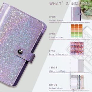 Cross-border exclusive for gypsophila a6 loose-leaf bookkeeping notebook creative cash budget financial planning hand book wholesale.