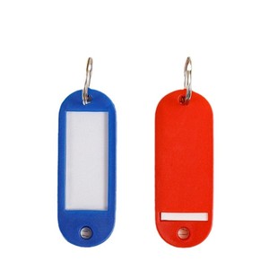 Thickened Key Waterproof Key Ring Logo Key U Disk Locker Label Hotel Number Plate Keychain Small