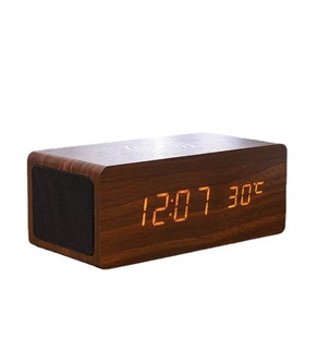 Wireless Bluetooth Audio Multifunctional Time Alarm Thermometer Home Indoor Living Room Ornaments Can Charge Mobile Phone