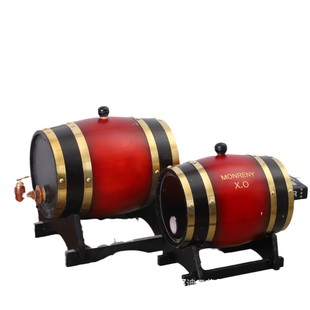 Wooden Beer Barrel Wine Barrel Wooden Oak Barrel Bar New Wine Storage with Tap Factory in stock