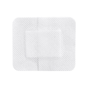 Hot sale non-woven type dressing square fitting catheter fixed film infusion paste indwelling patch