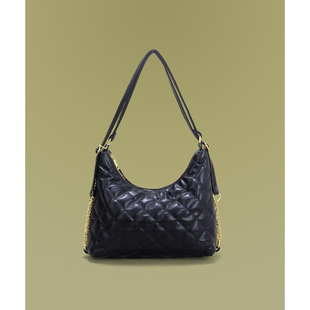 Rhombus large bag underarm bag for women 2022 autumn and winter New Chanel style wandering bag multi-functional shoulder backpack