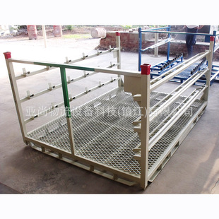 Body turnover rack folding stacking rack flexible rack cloth turnover rack heavy metal logistics turnover basket