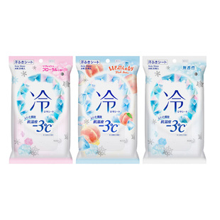 Japan's Original Imported Kao/Kao Cold Wet Wipes Cool Ice Cooling Wet Wipes Adult Wet Wipes Wholesale