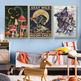 Amazon Shake Voice Fast Hand Cross-border a generation of full embroidered cross stitch 2024 new living room simple manual thread embroidery