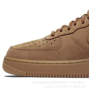 Putian Pure Original aj1 Low-top High Version Air Force One Wheat Color Board Shoes dunk Panda Shoes Sports Basketball Shoes