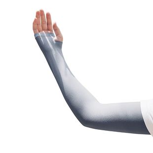 Sun Protective Sleeves Summer Men's Lengthened Anti-ultraviolet Ice Silk Sleeves Women's Riding Driving Fishing Gloves Arm Protective Sleeves