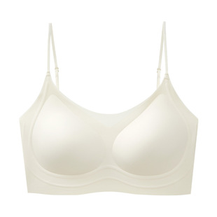 Duo Mula Size-Free Invisible and Traceless Underwear Women's Special Adjustment Beautiful Back Thin Small Chest Push-up Thin Shoulder Strap Bra
