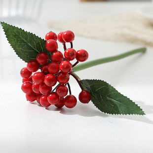 Simulation j berry cross-border hot wholesale home wedding table decoration silk cloth flower artificial foam fruit