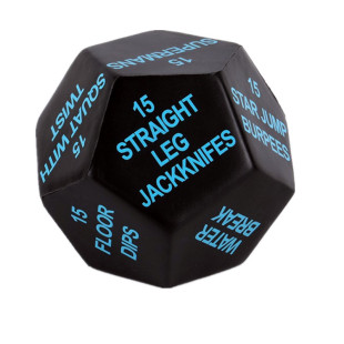 PU Foam ball 7.5cm round corner square dice pressure Ball toy gift