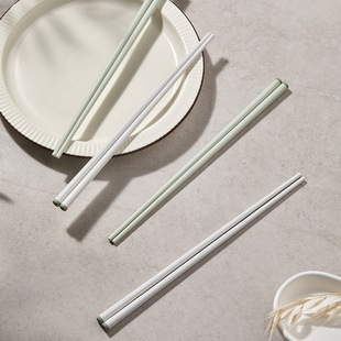 Household Alloy Chopsticks Simple Anti-slip Anti-mildew High Temperature Chopsticks Household One-person Chopsticks High-grade Non-deformation High Temperature Tableware