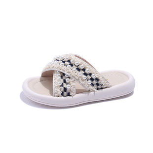 2024 summer new girls indoor and outdoor slippers fashion casual shoes beach cross cool children's shoes wholesale generation