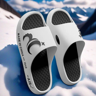 Super Thick New Slippers Men's Non-Slip Deodorant Slippers Men's Fashionable Outer Wear Thick Summer Super Soft Sandals
