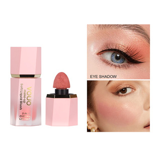 Amazon Cross-border Liquid Lip Glaze Lipstick Face Lip Cheek Two-in-One Multifunctional Blush Four-piece Set English in stock