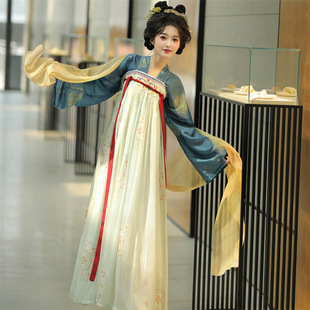Butterfly Love Ming Hanfu женский костюм китайский элемент 2025 новый летний рукав лютня ежедневный улучшенный набор юбки с конским лицом