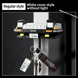 Ride Car Open Headlights Key Holde Car Open Headlight Keychain Hook Decoration