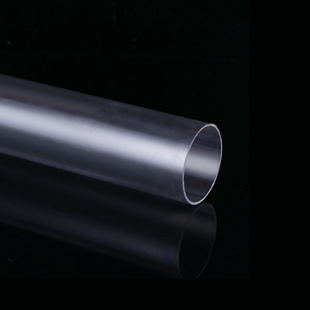 PVC Transparent Round Pipe Plastic Hard Pipe Packaging Home Decoration Architecture Garden Plastic Sheet Packaging Film Square Pipe Round Pipe