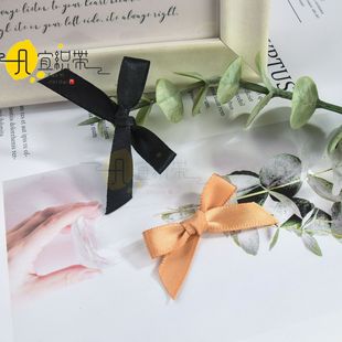 Factory direct high quality 1cm polyester ribbon bow underwear underwear clothing accessories flower accessories