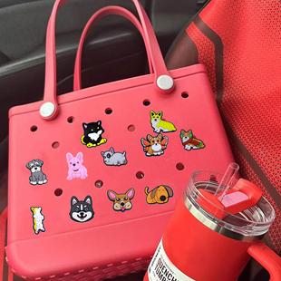 Dog Portable Hole Bag Accessories Etsypvc Plastic Bag Buckle Detachable Bag Buckle