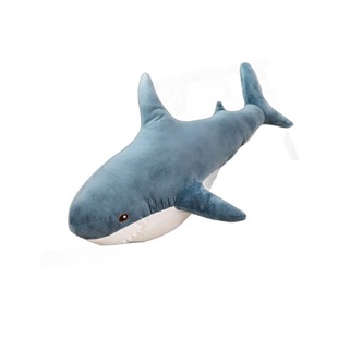 Cross-border Shark Pillow Cute Plush Toy Shark Doll Bed Cushion Doll Girl Birthday Gift