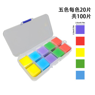 New Diamond Painting Silicone Point Drill Mastic Hexagonal Boxed Mastic Multicolor