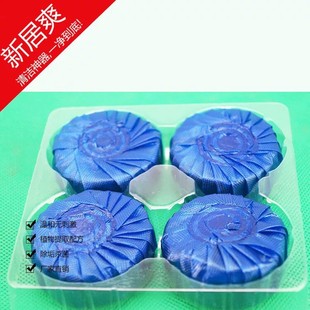 Автоматический очиститель для унитаза в коробке 16 унитазов Blue Bubble Toilet Cleaner от твердого запаха Очиститель поколения волос