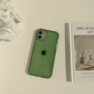 Фоторамка Прозрачный 14Pro max чехол для Apple iPhon16 все включено XS применяется 13 сплошной цвет 8p защитный чехол 15
