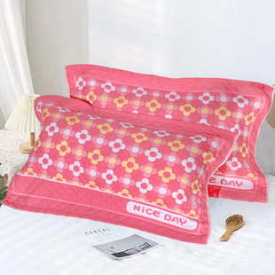Cotton Gauze Wedding Pillow Towel New Pillow Headband Pair Adult Household Soft Sweat Absorbing Breathable Wholesale Cover Towel