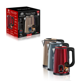ACL Cross-border Kettle Household European Gauge Stainless Steel U.S. Gauge Large Capacity Automatic Power-off 2.5L Thermos Kettle