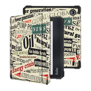 Suitable for kobo Libra2 N418 Transformers leather case Suitable for kobo Libra2 7 inch with dormancy
