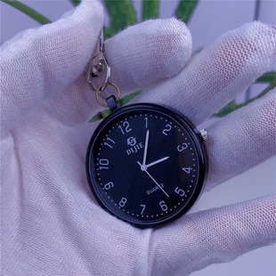 Mini Vintage Pocket Watch Old Man's Watch Electronic Keychain Nurse Watch Male and Female Students Examination Portable Pocket Hanging Watch