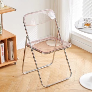 Acrylic Internet Popular Transparent Simple Chair Rental House Living Room Photo Chair Bedroom Dining Chair Cheap Chair Yiwu