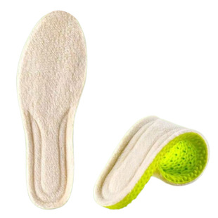 Insoles Winter fleece-lined Thickened Warm Insoles Stand for a Long Time Not Tired Deodorant, Sweat Absorbing and Feeling of Dung Sports Plush Insoles