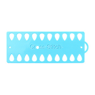 Color cross stitch wire board plastic threading board Su embroidery twining wire board thread management board embroidery winding board