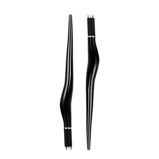 Ручка ручной работы с вышивкой Light Luxury Pen Line для вышивки Брови Полуперманентная линия бровей Линия век Поперечная изогнутая ручка для вышивки