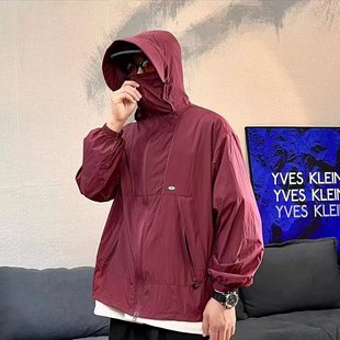 Мужская весенняя и летняя новая куртка свободная на открытом воздухе