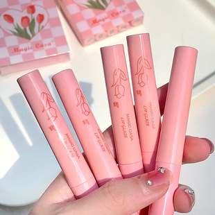 [Foreign Trade Cross-border E-Commerce Exclusive] Five Tulip Glaze Set Matte Velvet Color-free Lipstick