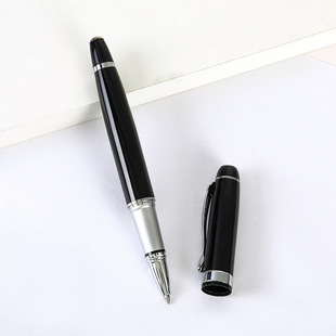 Business high-end signature pen metal jewelry pen student office neutral pen gift signature black advertising pen