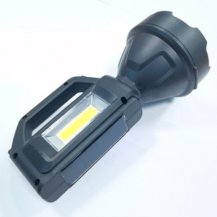 Cross-Border Outdoor Emergency Strong Light Long-Range Multi-Function Portable Lamp with Side Light Household Large-Capacity Long-Life Searchlight