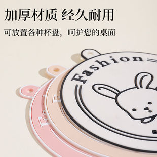 Light Luxury Style Home Dining Mat Heat Insulation Mat Anti-scalding Dining Table Mat Ins Easy Cleaning Oil-proof Anti-scalding Plate Bowl Mat Coaster