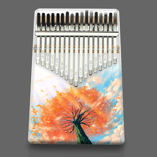 17-tone kalinba thumb piano color finger piano finger piano cross-border e-commerce one-piece delivery