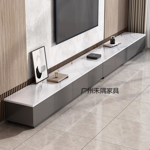 TV Cabinet Living Room Home Floor Modern Simple 2024 New Storage and Storage Integrated Small Apartment TV Cabinet