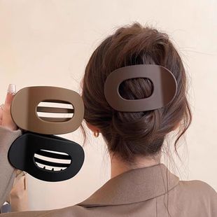 Simple Ins Back of Head Large Duckbill Clip Autumn and Winter Elegant Grab Clip Women's 2024 New Hairpin High-end Sense