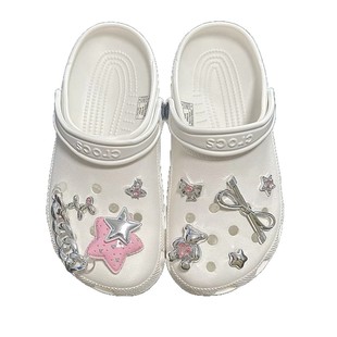 New Hole Shoes Accessories Shoe Flower Shoe Buckle DIY Hole Shoes Star Decoration Buckle Removable Fashion Shoe Buckle