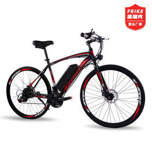 SOURCE Factory electric power mountain bike 700C Lithium electric road bike disc brake off-road variable speed commuter