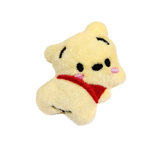 Cartoon plush animal doll brooch warped fart bear kitten puppy piggy student bag hair accessories doll accessories