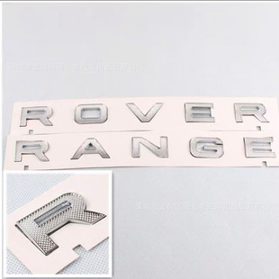 Applicable Land ROVER logo RANGE ROVER cover label Aurora RANGE ROVER Sport front and rear English logo
